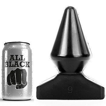All Black Anal Plugg 18,5 cm