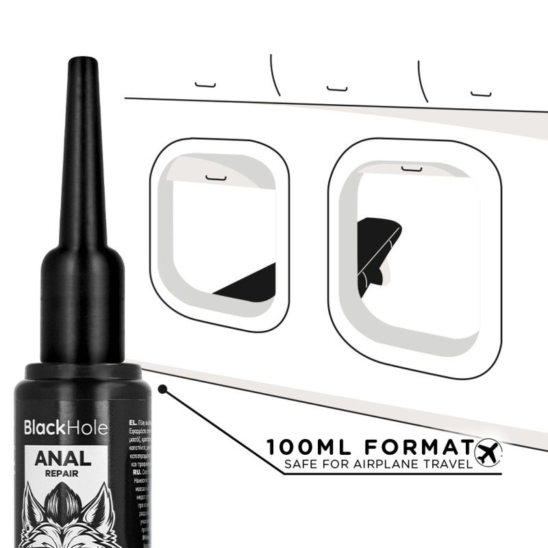 Black Hole Anal Lube Applier Size - 10