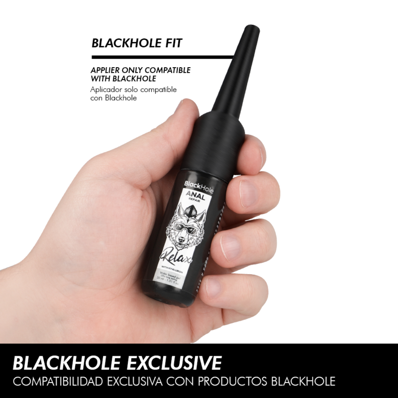 Black Hole Anal Lube Applier Size - 4