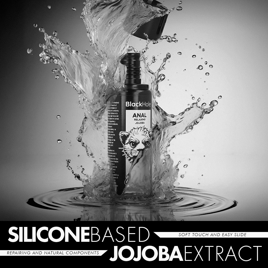 Black Hole Anal Relaxing Jojoba Silicone Base - 5