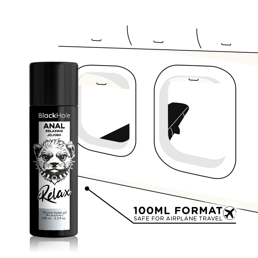 Black Hole Anal Relaxing Jojoba Silicone Base - 9