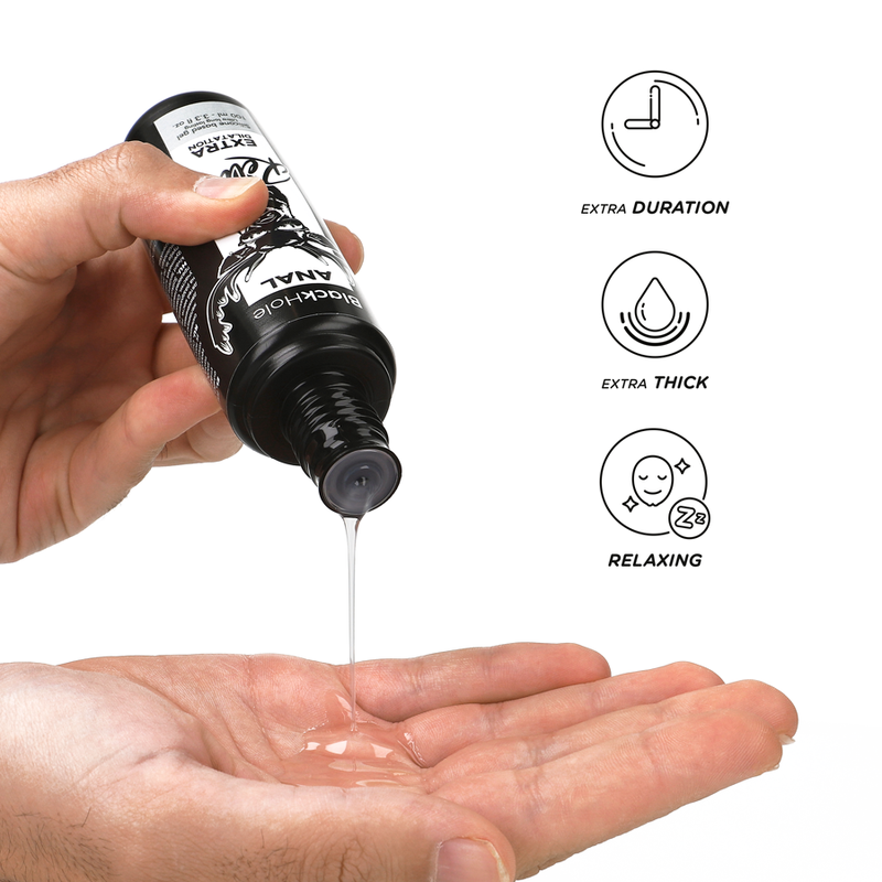Black Hole Gel Silicone Base Anal Dilation - 8
