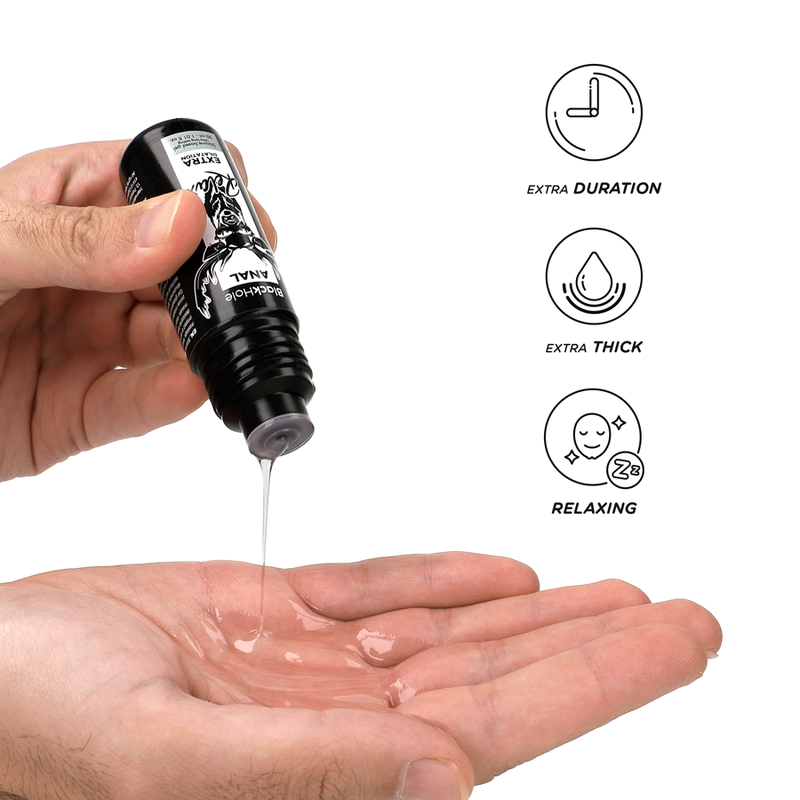 Black Hole Gel Silicone Base Anal Dilation - 4