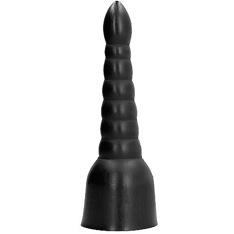 All Black Dildo 34 cm - 2