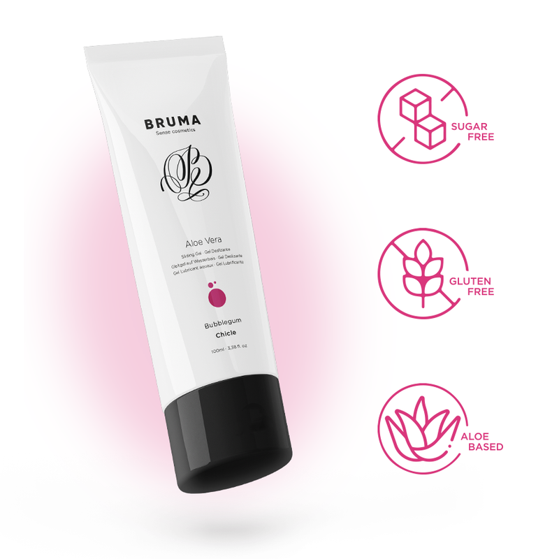 Bruma Aloe Vera Sliding Gel Bubblegum Flavor - 9