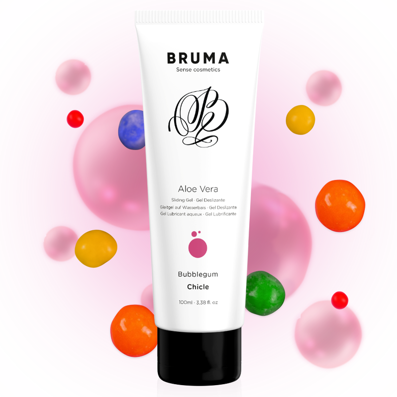 Bruma Aloe Vera Sliding Gel Bubblegum Flavor - 8