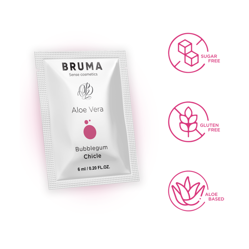 Bruma Aloe Vera Sliding Gel Bubblegum Flavor - 5