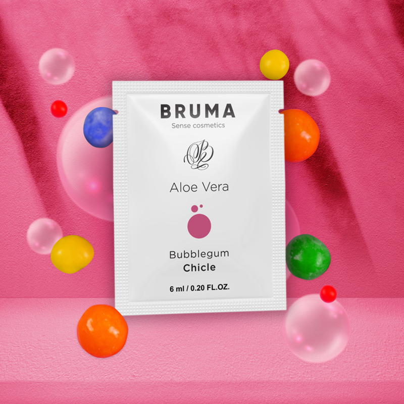 Bruma Aloe Vera Sliding Gel Bubblegum Flavor - 4