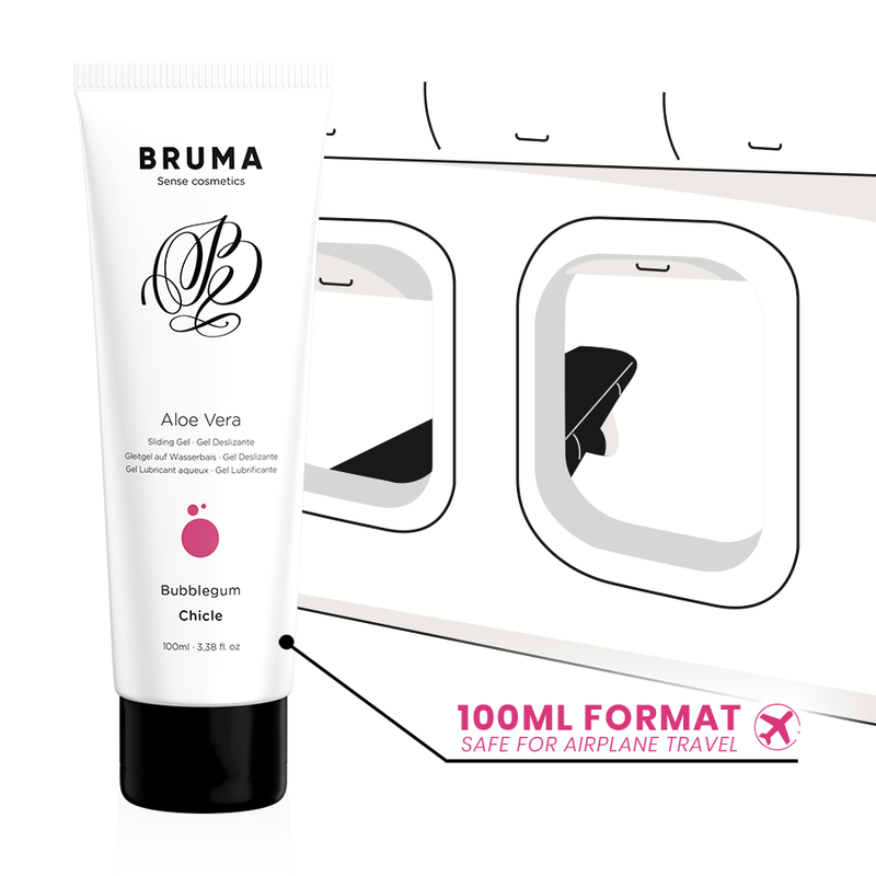 Bruma Aloe Vera Sliding Gel Bubblegum Flavor - 10