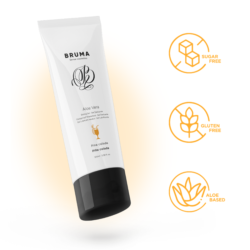 Bruma Aloe Vera Sliding Gel Pina Colada Flavor - 9