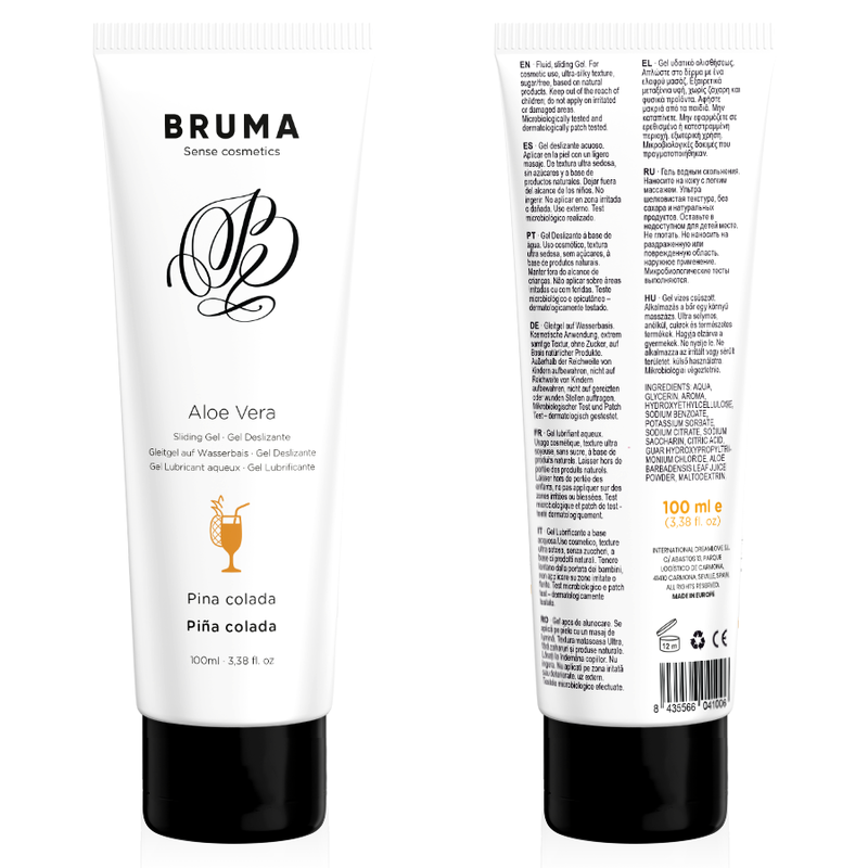 Bruma Aloe Vera Sliding Gel Pina Colada Flavor - 2