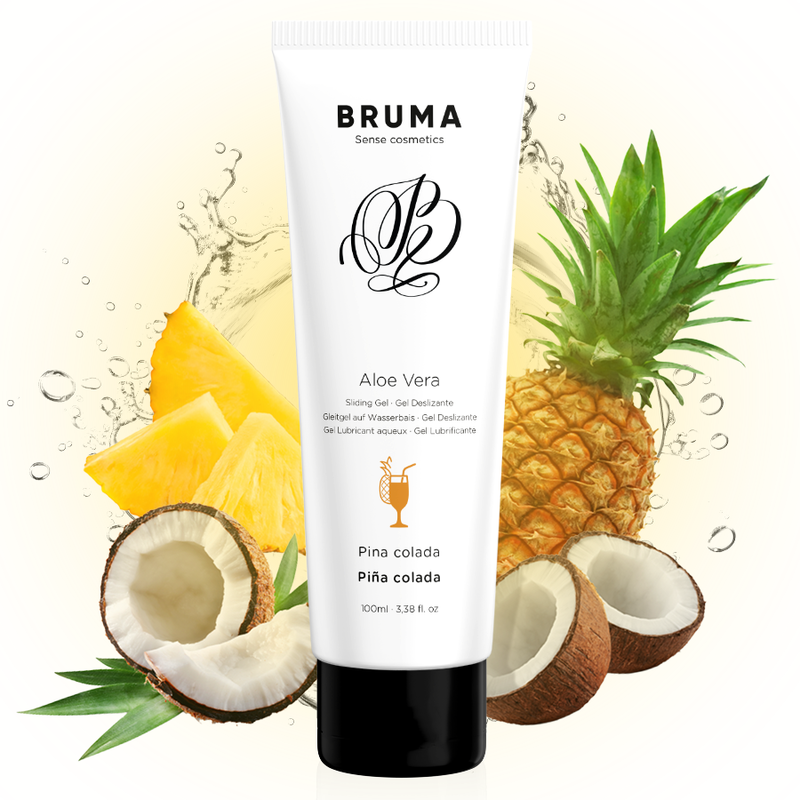 Bruma Aloe Vera Sliding Gel Pina Colada Flavor - 8