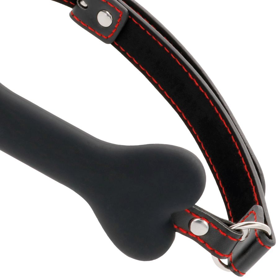 Darkness Bondage Bone Silicone Gag - 8