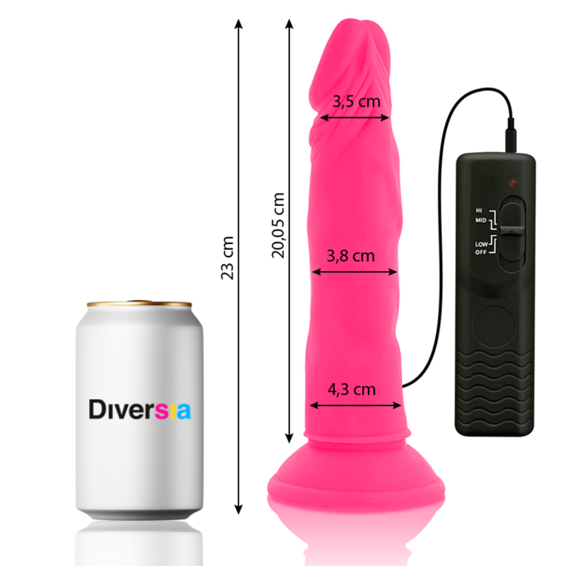 Diversia Flexible Vibrating Dildo O - 43
