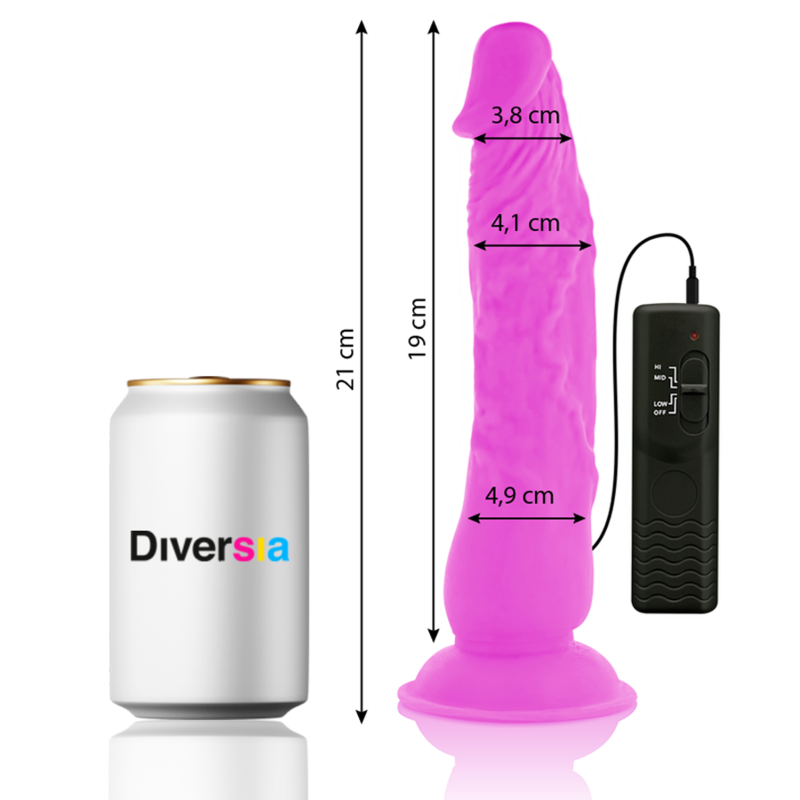 Diversia Flexible Vibrating Dildo O - 31