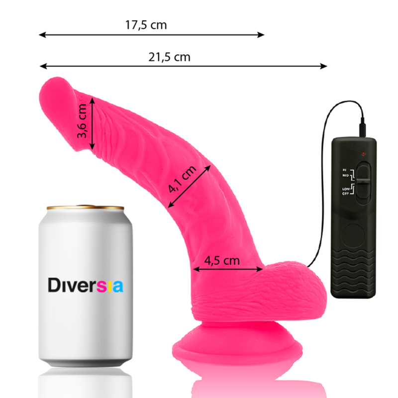 Diversia Flexible Vibrating Dildo O - 39