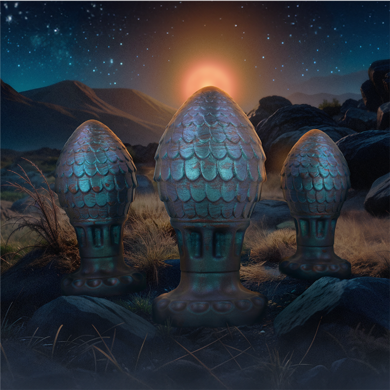 Epic Vrakos Dragon Egg Anal Plug Size - 8