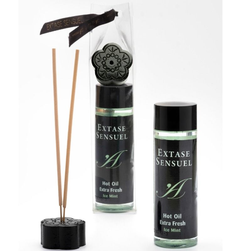 Extase Sensual Massage Oil With Extra Fresh Ice Effect - 2