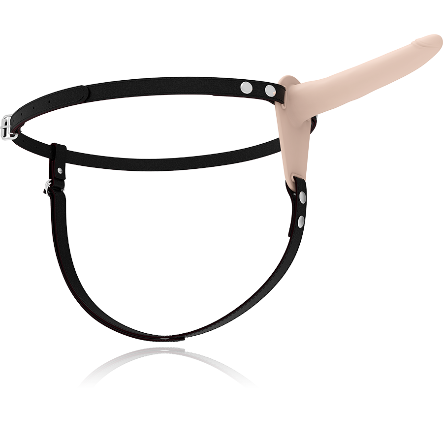 Fetish Submissive Harness Silicone Vibrator - 4