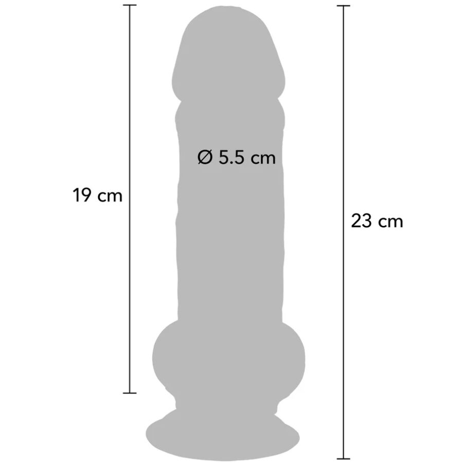 Get Deluxe Realistic Penis With Testicles Extra Thick - 16