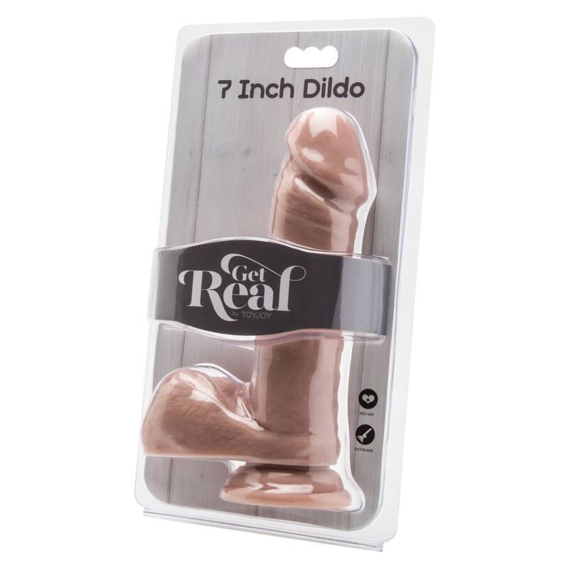 Get Real Dildo With Balls Skin - 4