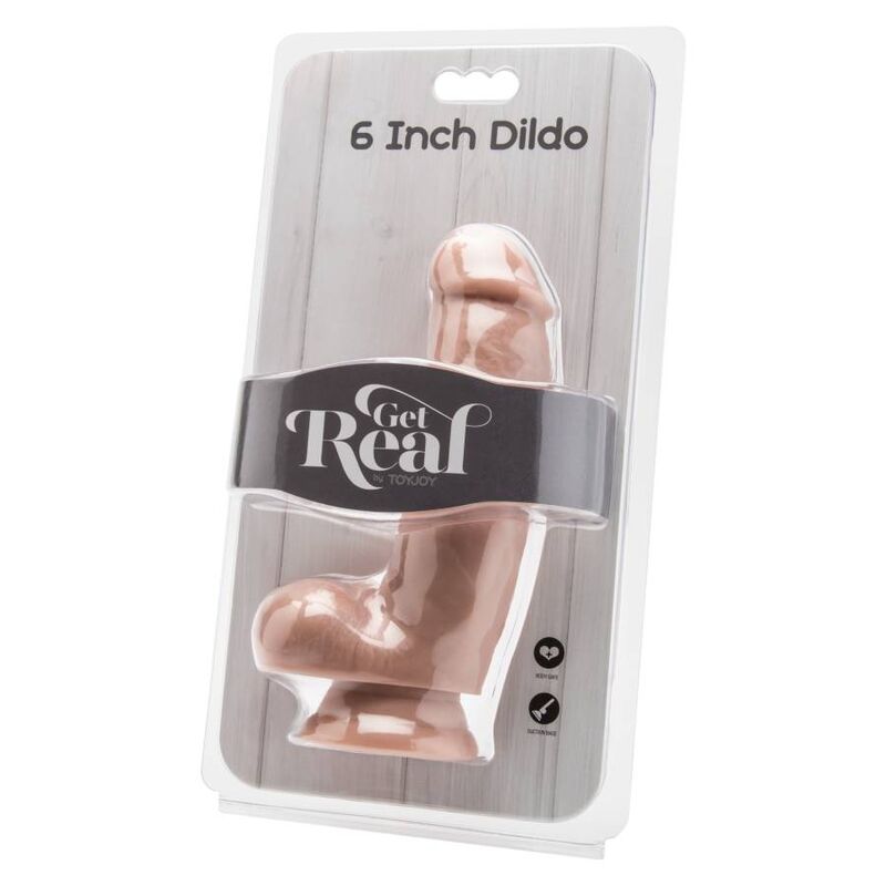 Get Real Dildo With Balls Skin - 3