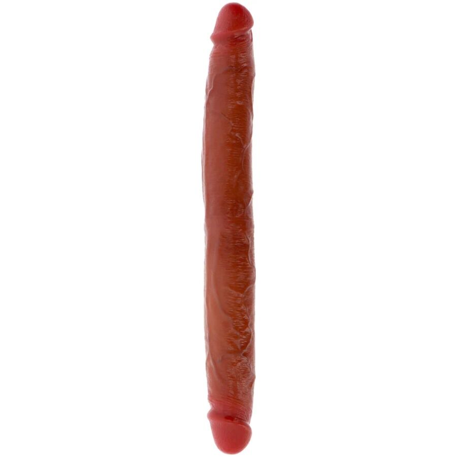 Get Real Double Ended Silicone Dildo Caramel