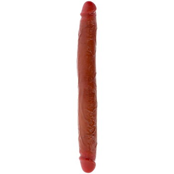 Get Real Double Ended Silicone Dildo Caramel