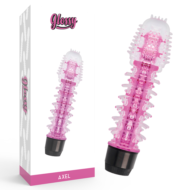 Glossy Axel Vibrator Lilac - 2