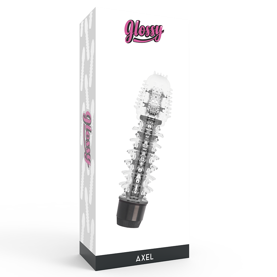 Glossy Axel Vibrator Lilac - 12