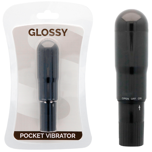 Glossy Pocket Vibrator - 2