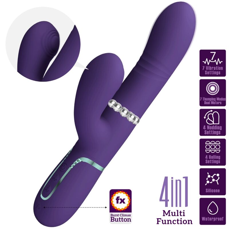 High Tech Pretty Love Multifunction G Spot Vibrator - 7