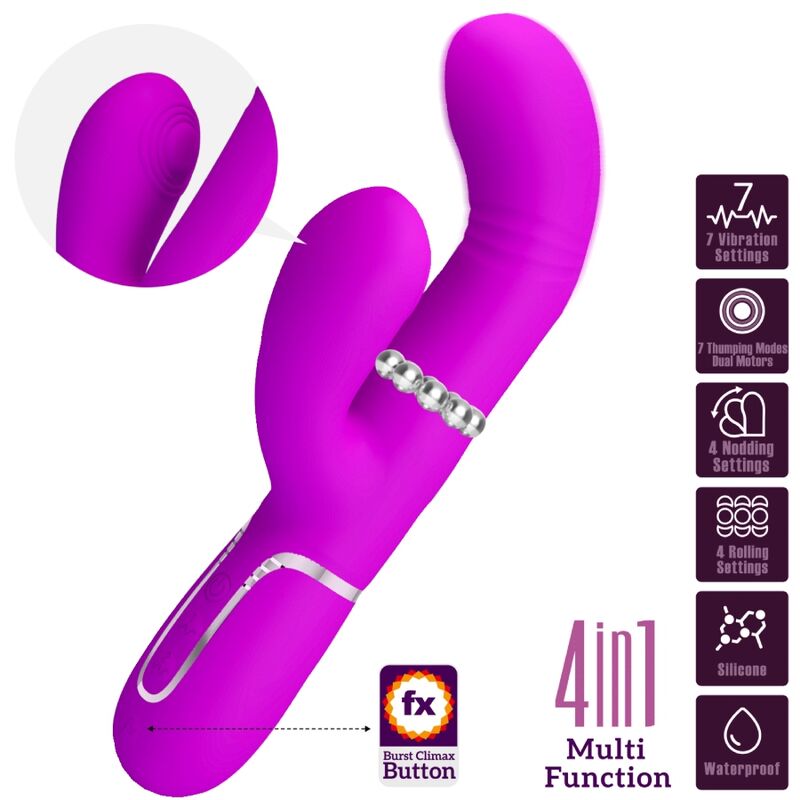 High Tech Pretty Love Multifunction G Spot Vibrator - 4
