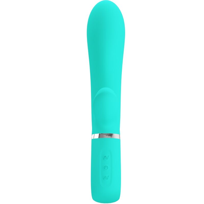 High Tech Pretty Love Thomas Multifunction G Spot Vibrator Aqua - 4