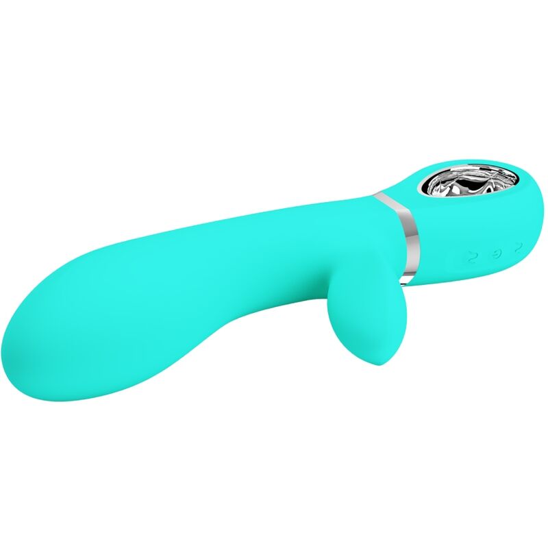 High Tech Pretty Love Thomas Multifunction G Spot Vibrator Aqua - 6