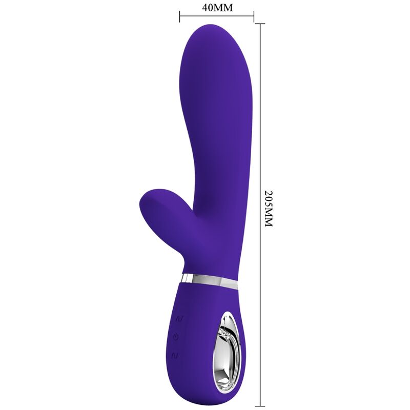 High Tech Pretty Love Thomas Multifunction G Spot Vibrator Aqua - 11