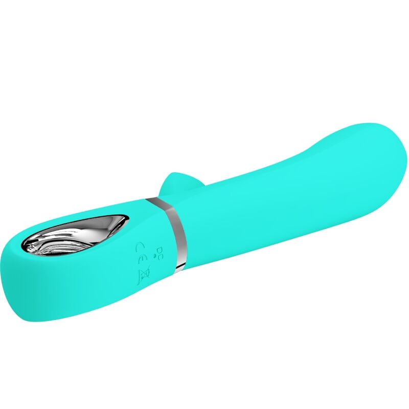 High Tech Pretty Love Thomas Multifunction G Spot Vibrator Aqua - 5