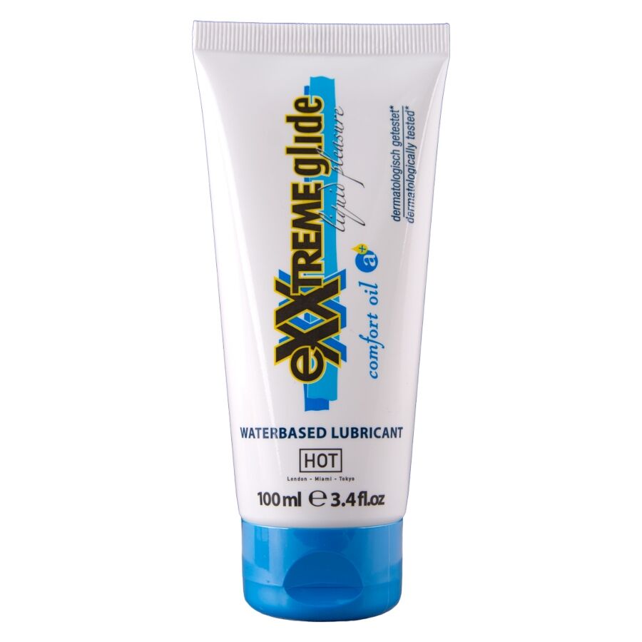 Hot Exxtreme Glide Waterbased Lubricant Comfort Oil A - 2