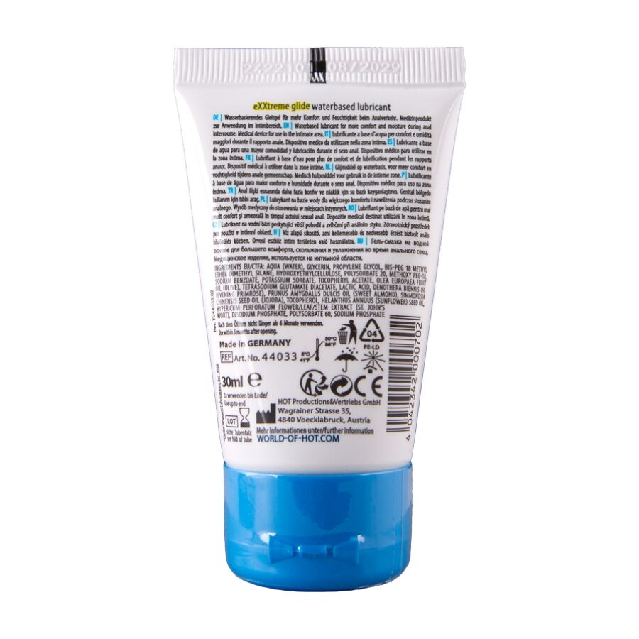 Hot Exxtreme Glide Waterbased Lubricant Comfort Oil A - 3