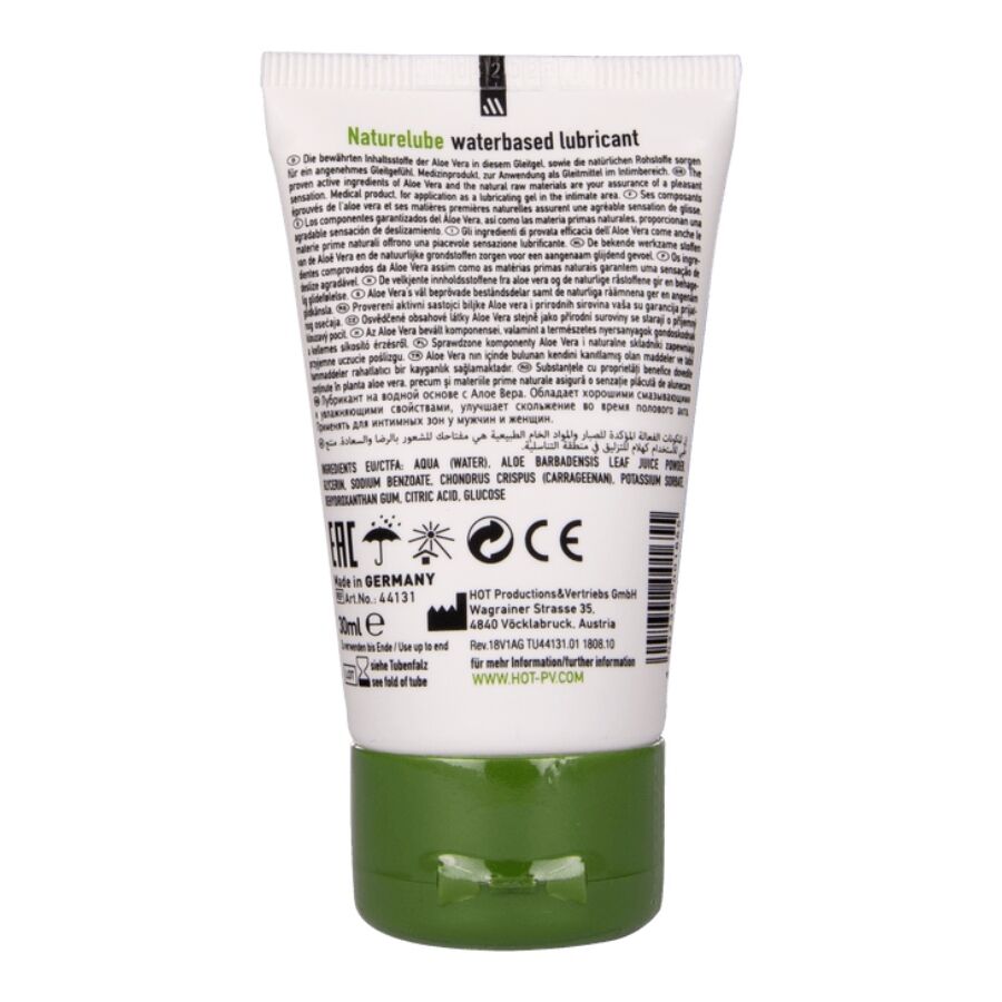 Hot Nature Lube Waterbased Aloe Vera - 3