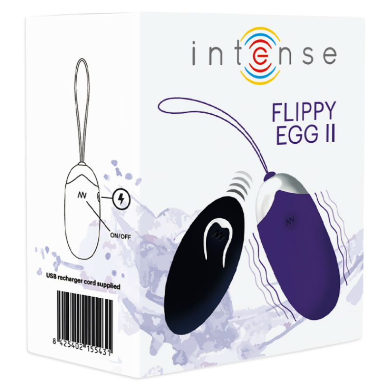 Intense Remote Control Flippy II Vibrating Egg With Remote Control - 7