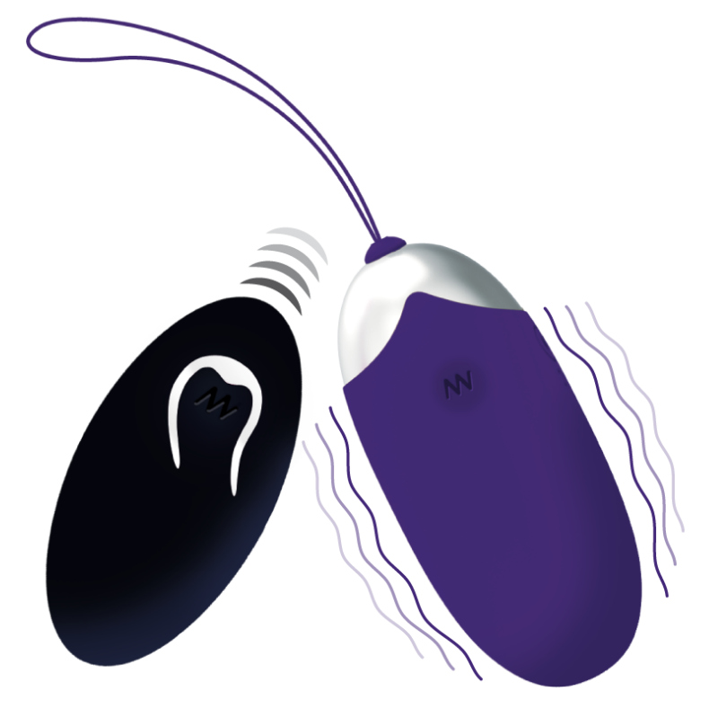 Intense Remote Control Flippy II Vibrating Egg With Remote Control