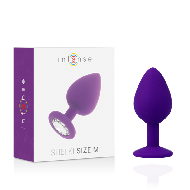 Intense Anal Toys Shelki Anal Plug Lilac - 5