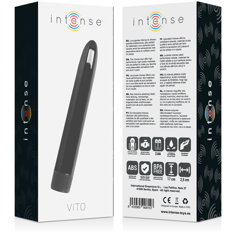 Intense Fun Toys Vito Lilac Vibrator - 12