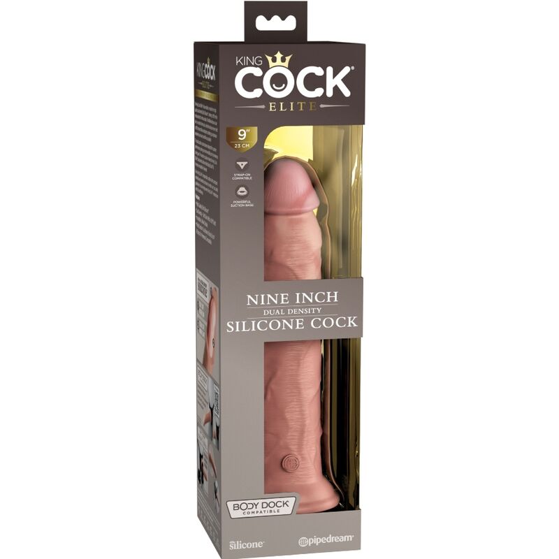 King Cock Elite Realistic Silicone Dildo - 22