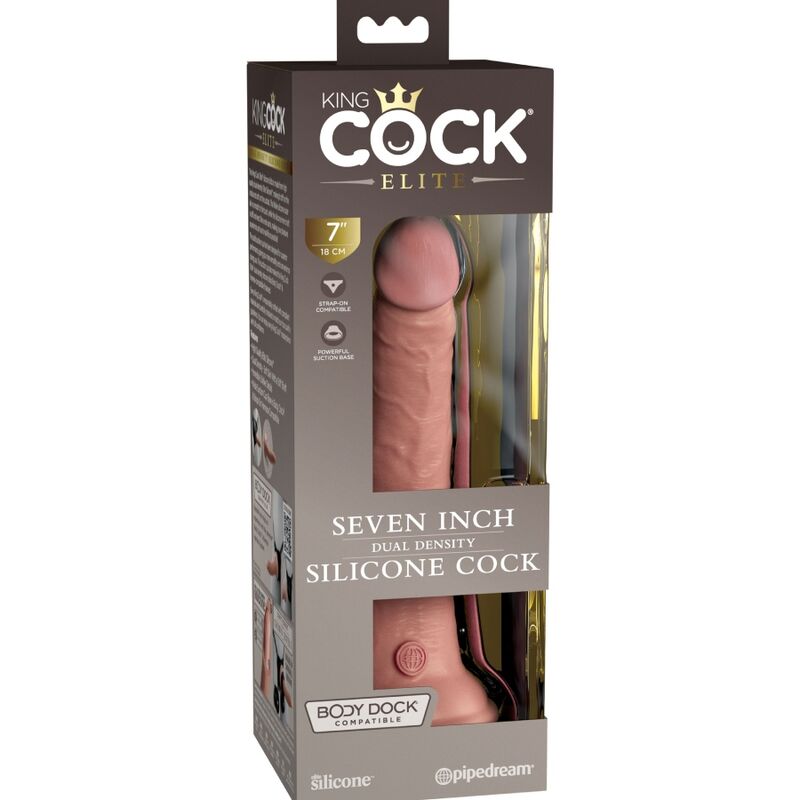 King Cock Elite Realistic Silicone Dildo - 14
