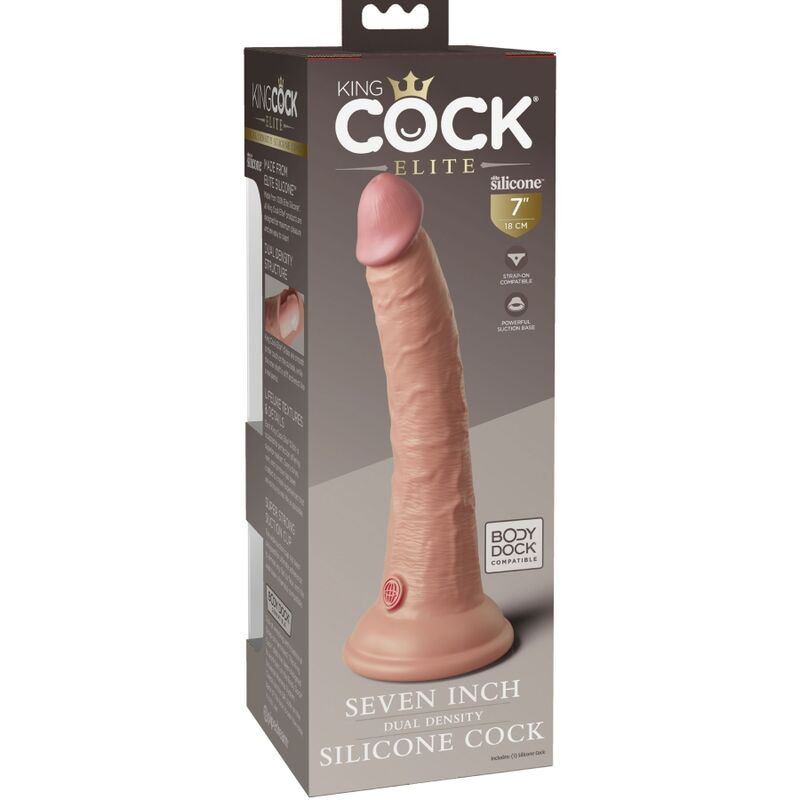 King Cock Elite Realistic Silicone Dildo - 13
