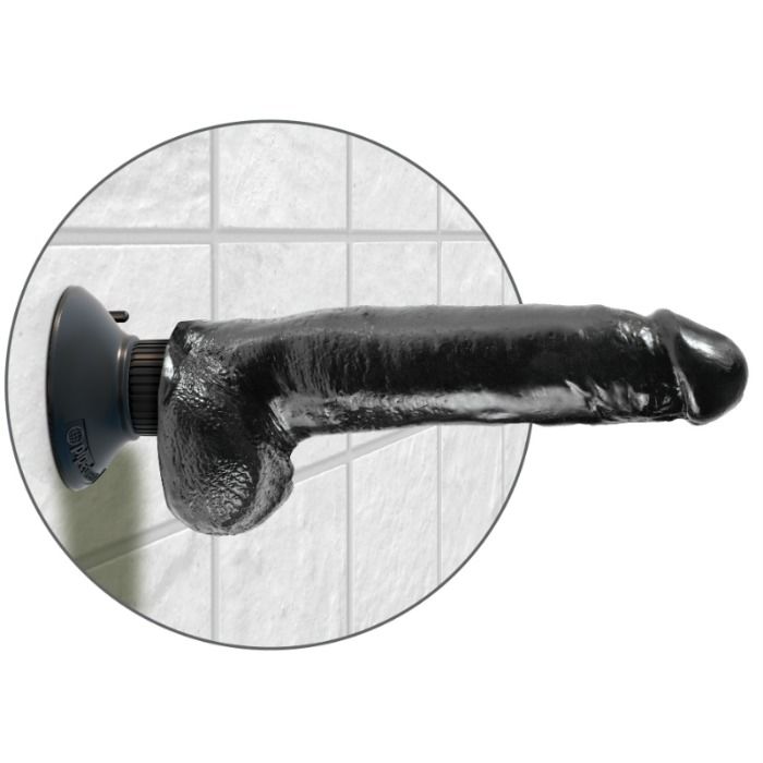 King Cock Vibrating Cock With Balls - 20