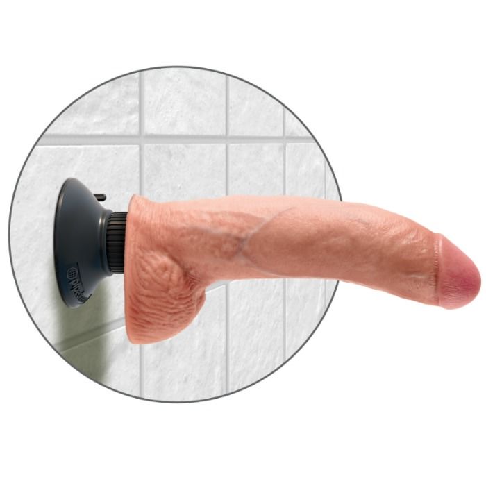 King Cock Vibrating Cock With Balls - 15
