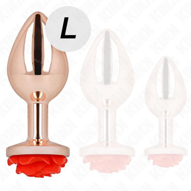 Pleasure Plugs Anal With Rose - 13